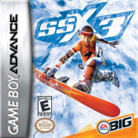 SSX 3 GameBoy Advance US box art